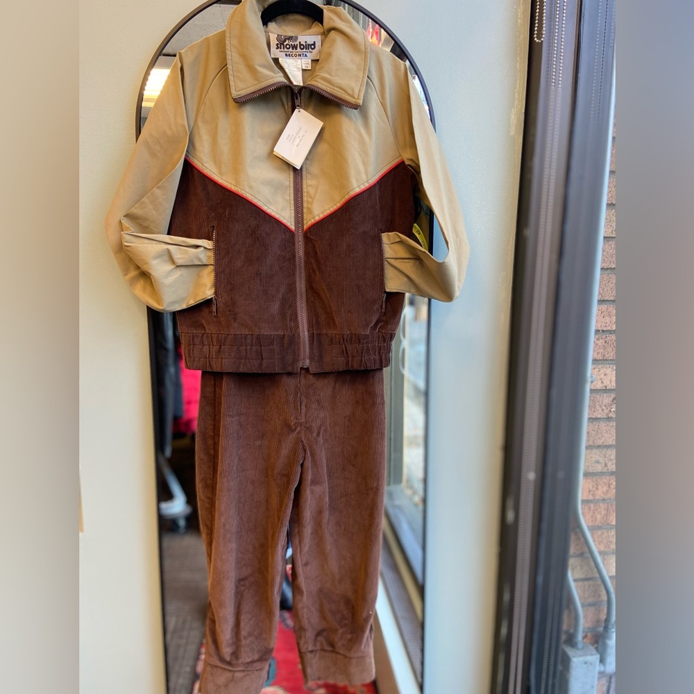 Vintage Snowbird for Beconta Ski Suit